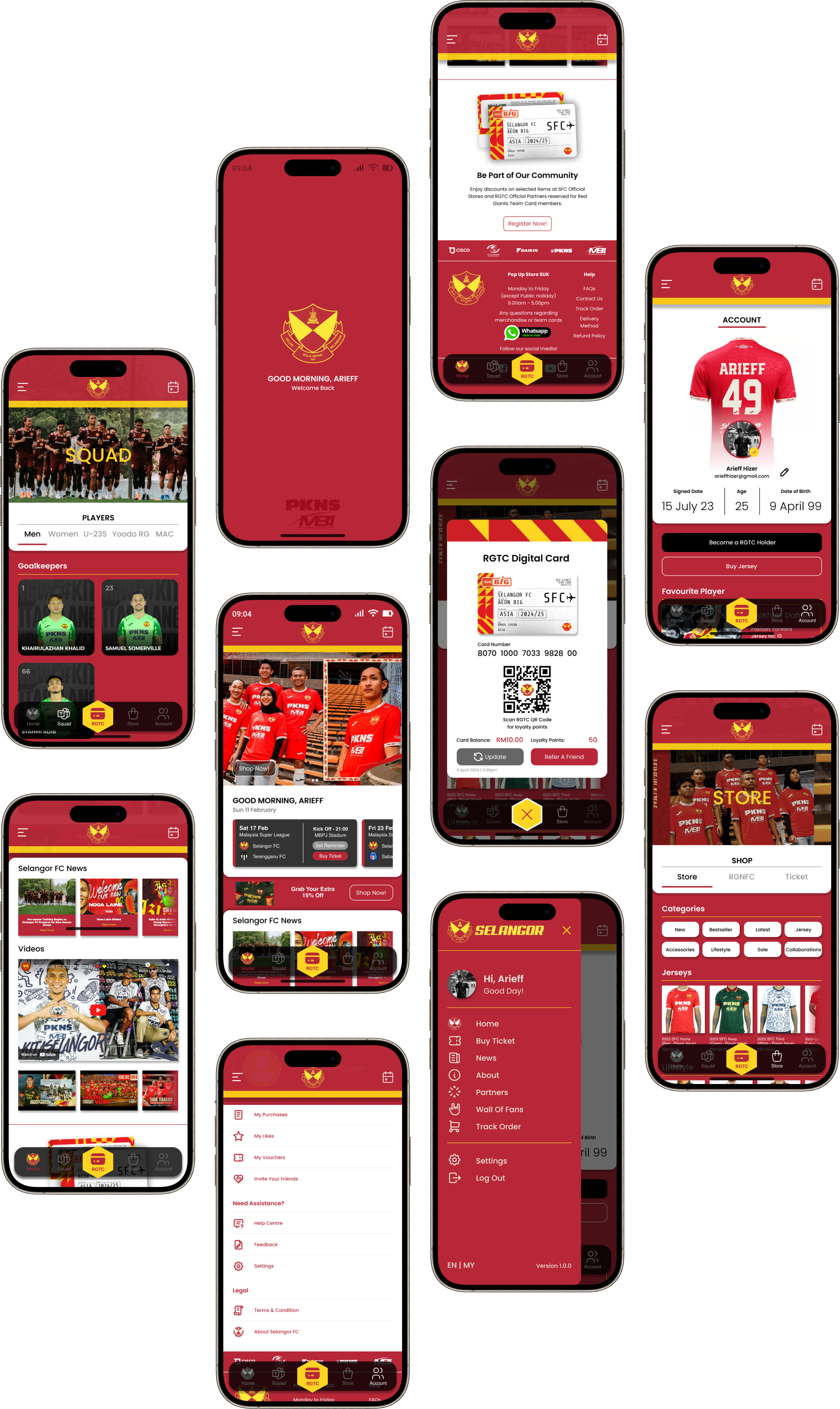 Selangor App Mockup